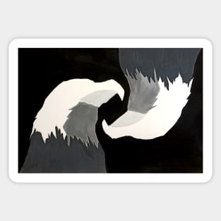 Polarization Eagles. Sticker